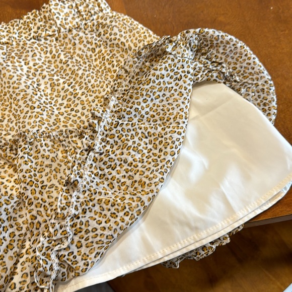 Like New!⭐️⭐️Adorable Indikah mini skirt, leopard print, Size S - Picture 4 of 4